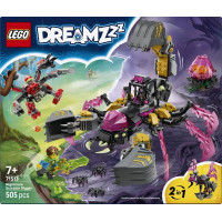 Конструктор LEGO DREAMZzz Кошмарний землекоп-скорпіон 505 Деталей (71513)