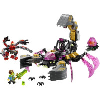 Конструктор LEGO DREAMZzz Кошмарний землекоп-скорпіон 505 Деталей (71513)
