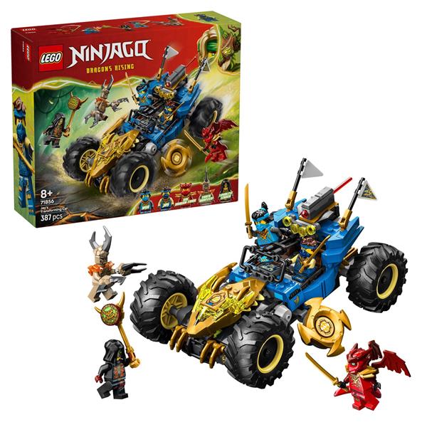 Конструктор LEGO Ninjago Автомобіль-трансформер Джея 387 Деталей (71856) Конструктор LEGO Ninjago Автомобіль-трансформер Джея 387 Деталей (71856)