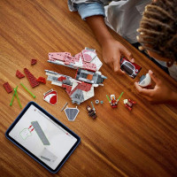 Конструктор LEGO Star Wars Джедайський перехоплювач Асоки 290 деталей (75401)