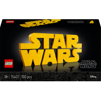 Конструктор LEGO Star Wars Логотип з кубиків Зоряні війни 700 деталей (75407) Конструктор LEGO Star Wars Логотип з кубиків Зоряні війни 700 деталей (75407)