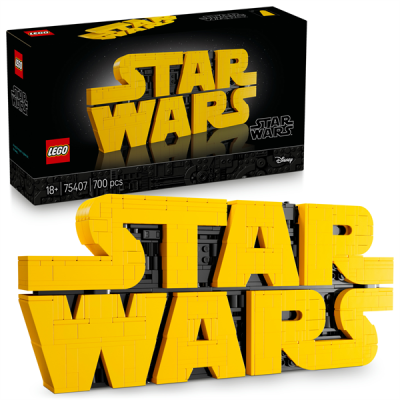 Конструктор LEGO Star Wars Логотип з кубиків Зоряні війни 700 деталей (75407)