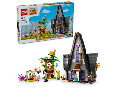 Конструктор LEGO Despicable Me 4 Родинний маєток Ґру й посіпак 868 деталей (75583)