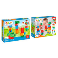 Конструктор PolyM Царство звірят 31 деталей (760004)