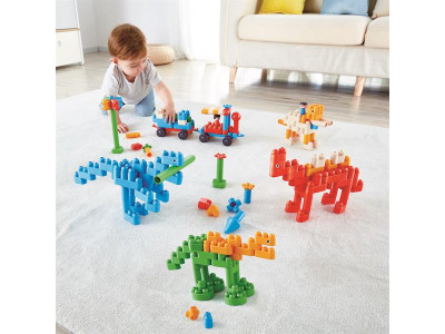 Конструктор PolyM Рай для динозаврів 200 деталей (760009)