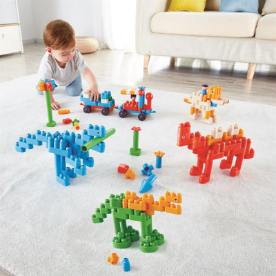 Конструктор PolyM Рай для динозаврів 200 деталей (760009) Конструктор PolyM Рай для динозаврів 200 деталей (760009)