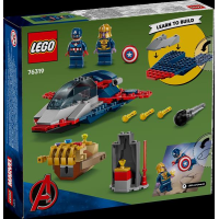 Конструктор LEGO Super Heroes Капітан Америка проти Таноса 107 деталей (76319)