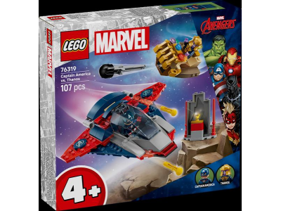 Конструктор LEGO Super Heroes Капітан Америка проти Таноса 107 деталей (76319)