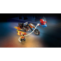 Конструктор LEGO Super Heroes Marvel Людина-павук vs Примарний вершник на мотоциклі 72 Деталі (76335)