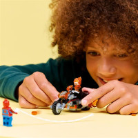 Конструктор LEGO Super Heroes Marvel Людина-павук vs Примарний вершник на мотоциклі 72 Деталі (76335)