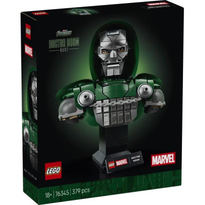 Конструктор LEGO® Marvel Бюст Доктора Дума Набір для конструювання (76345)