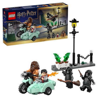 Конструктор LEGO Harry Potter TM Геґрід і Гаррі: Втеча з Тисової вулиці 124 Деталі (76459)