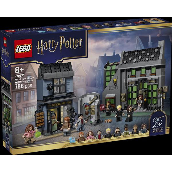 Конструктор LEGO® Harry Potter™ Магазини для чарівників на Алеї Ноктерн, 788 деталей (76471)