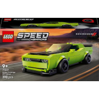 Конструктор LEGO Speed Champions Спортивний автомобіль Dodge Challenger SRT Hellcat 390 деталей (77237)