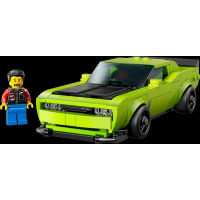 Конструктор LEGO Speed Champions Спортивний автомобіль Dodge Challenger SRT Hellcat 390 деталей (77237)