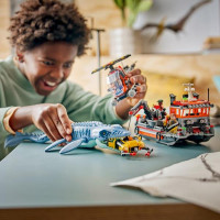 Конструктор LEGO® Jurassic World Напад мозазавра на човен Іграшка (77983)