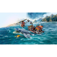 Конструктор LEGO® Jurassic World Напад мозазавра на човен Іграшка (77983)