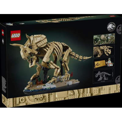 Конструктор LEGO® Jurassic World Скам'янілості динозаврів: трицератопс, 1154 деталей (77985)