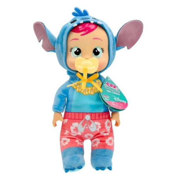 Лялька IMC Cry Babies Ніжні обійми Disney Плакса Стіч Гаваї 25 см (925564) Лялька IMC Cry Babies Ніжні обійми Disney Плакса Стіч Гаваї 25 см (925564)