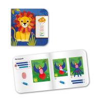 Набір для аплікації Djeco Кучеряві тварини (DJ09868) Набір для аплікації Djeco Кучеряві тварини (DJ09868)