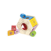 Сортер дерев'яний Hape з брязкальцями (E0407)