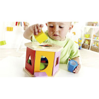 Сортер дерев'яний Hape з брязкальцями (E0407)