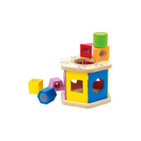 Сортер дерев'яний Hape з брязкальцями (E0407)