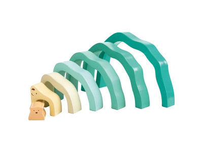 Дерев'яна пірамідка Hape Ведмедик (E0490) Дерев'яна пірамідка Hape Ведмедик (E0490)