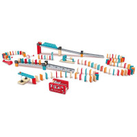 Динамічний конструктор Hape Ефект доміно Фабрика роботів 122 ел. (E1057)