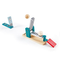 Динамічний конструктор Hape Ефект доміно Фабрика роботів 122 ел. (E1057)