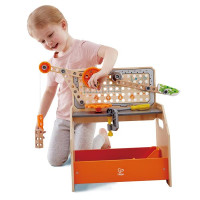 Конструктор Hape Junior Inventor Науковий верстак настільний 58 деталей (E3028) Конструктор Hape Junior Inventor Науковий верстак настільний 58 деталей (E3028)