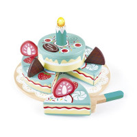 Ігровий набір Hape Торт на день народження зі звуками та світлом (E3180)