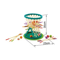 Головоломка з бамбуку Hape Pallina з кульками (E5522) Головоломка з бамбуку Hape Pallina з кульками (E5522)