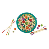 Головоломка з бамбуку Hape Pallina з кульками (E5522) Головоломка з бамбуку Hape Pallina з кульками (E5522)