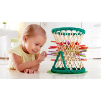 Головоломка з бамбуку Hape Pallina з кульками (E5522) Головоломка з бамбуку Hape Pallina з кульками (E5522)