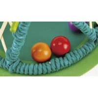 Головоломка з бамбуку Hape Pallina з кульками (E5522) Головоломка з бамбуку Hape Pallina з кульками (E5522)