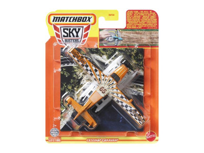 Літачок Matchbox Sky Busters Cessna Caravan з килимком для гри (HHT34-HVM45)