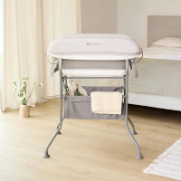 Столик для сповивання з ванночкою Kinderkraft Bubbly Grey (KABUBB00GRY0000)