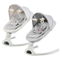 Крісло-гойдалка Kinderkraft Tulsy Beige (KBTULS00GRY0000)