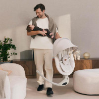 Крісло-гойдалка Kinderkraft Tulsy Beige (KBTULS00GRY0000)
