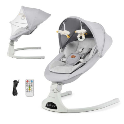 Крісло-гойдалка Kinderkraft Tulsy Beige (KBTULS00GRY0000)