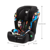 Автокрісло Kinderkraft Comfort Up i-Size чорний з малюнком (KCCOUP02HAP0000)