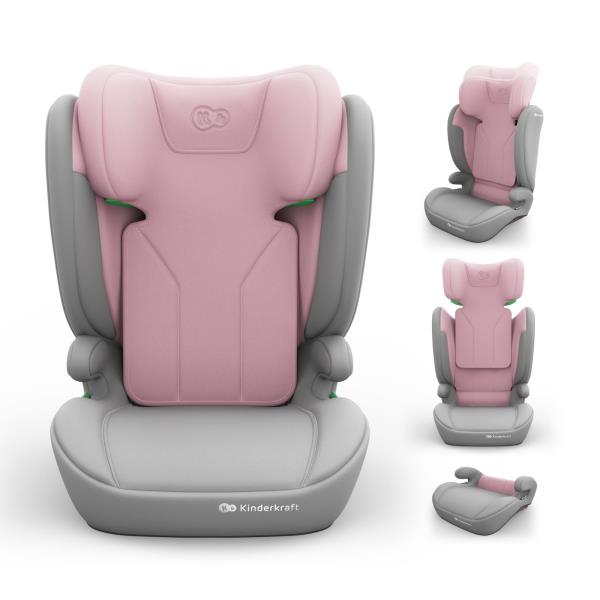 Автокрісло Kinderkraft i-Spark 2 Plus i-Size Pink (KCISPA02PNKPL00) Автокрісло Kinderkraft i-Spark 2 Plus i-Size Pink (KCISPA02PNKPL00)