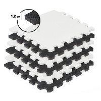 Розвивальний килимок-пазл Kinderkraft Luno Black 30 ел. (KKMLUNOBLK0000)
