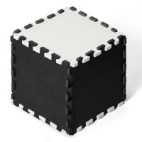 Розвивальний килимок-пазл Kinderkraft Luno Black 30 ел. (KKMLUNOBLK0000)