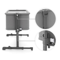Приставне ліжечко-колиска Kinderkraft Nestee Grow 2 Dark Grey (KLNEEGR2DGR0000) Приставне ліжечко-колиска Kinderkraft Nestee Grow 2 Dark Grey (KLNEEGR2DGR0000)
