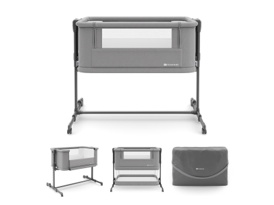 Приставне ліжечко-колиска Kinderkraft Nestee Grow 2 Dark Grey (KLNEEGR2DGR0000) Приставне ліжечко-колиска Kinderkraft Nestee Grow 2 Dark Grey (KLNEEGR2DGR0000)