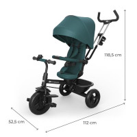 Триколісний велосипед Kinderkraft Aston 2 Plus Green (KRASTO02GREPL00)