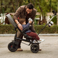 Триколісний велосипед Kinderkraft Aston 2 Plus Green (KRASTO02GREPL00)