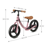 Беговел Kinderkraft Space 12" темно-рожевий (KRSPAC23PNK0000) Беговел Kinderkraft Space 12" темно-рожевий (KRSPAC23PNK0000)